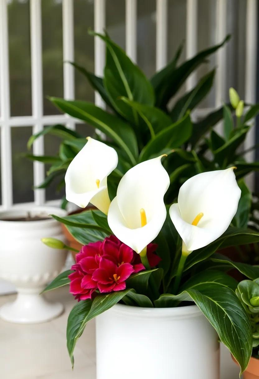 Dramatic Calla Lilies Making a Bold Statement in Your​ Floral Arrangement