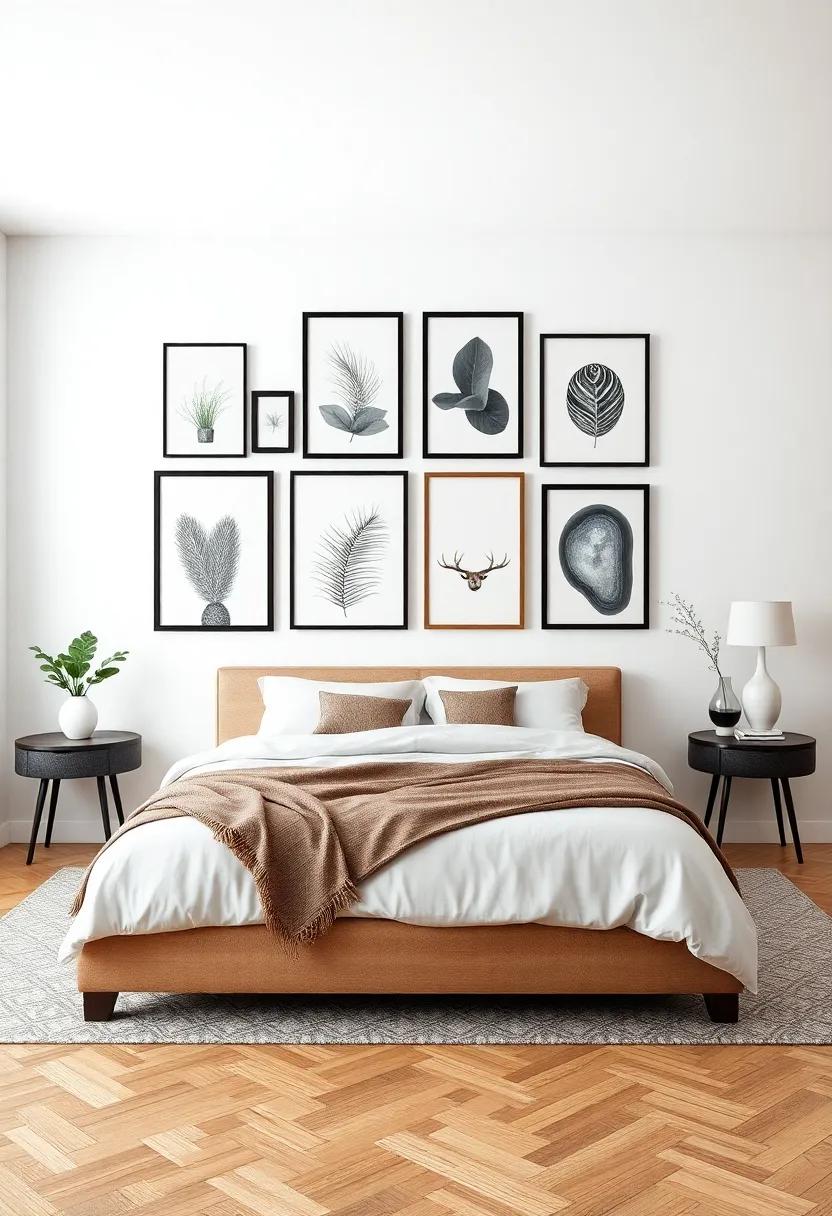 Curating ​Artful Wall Displays To Transform Your Bedroom‍ Vibe