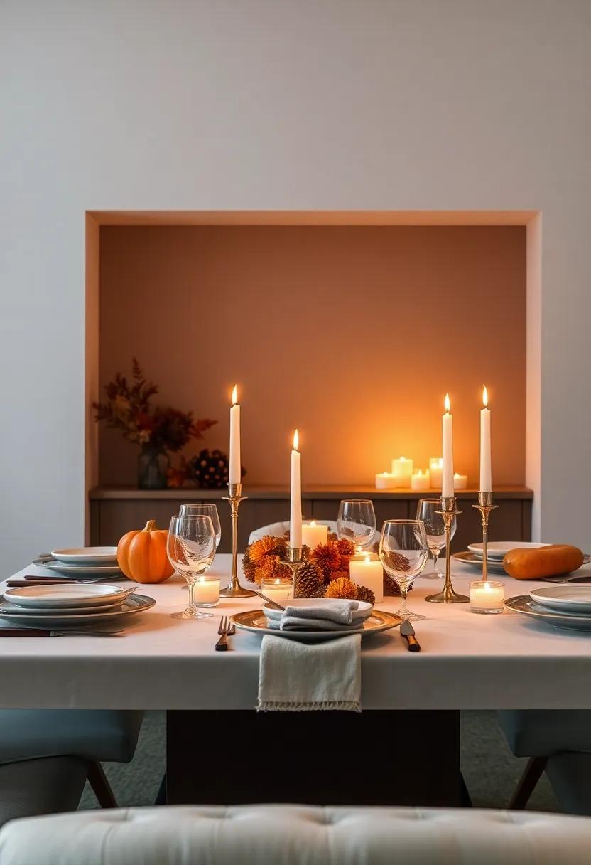 Candlelight Magic: Using⁣ Ambient‌ Lighting to ‍Enhance the⁤ Thanksgiving Atmosphere
