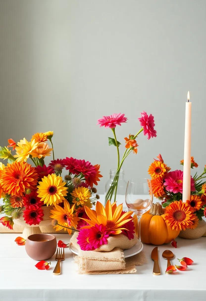 Elevate Your Table with Vibrant Seasonal Florals for‌ Thanksgiving⁤ Gatherings