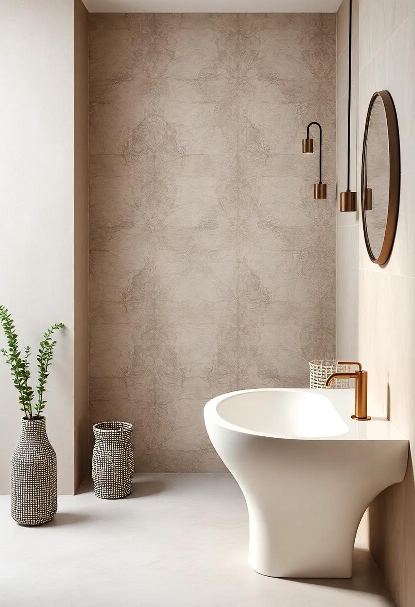 Sculptural Sinks: The Intersection of Form‌ and Function