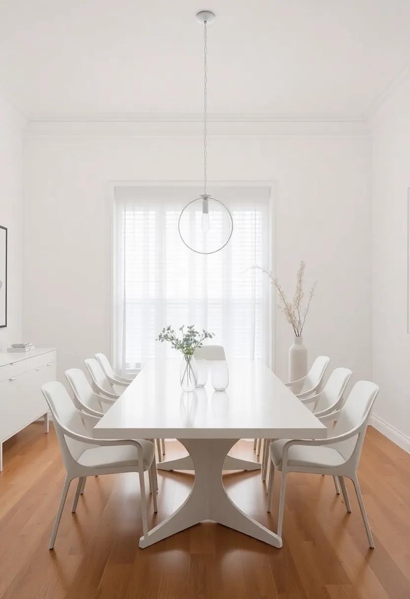 Celebrating⁤ Simplicity: ‌The Elegance‍ of ⁢a Clutter-free Dining Room