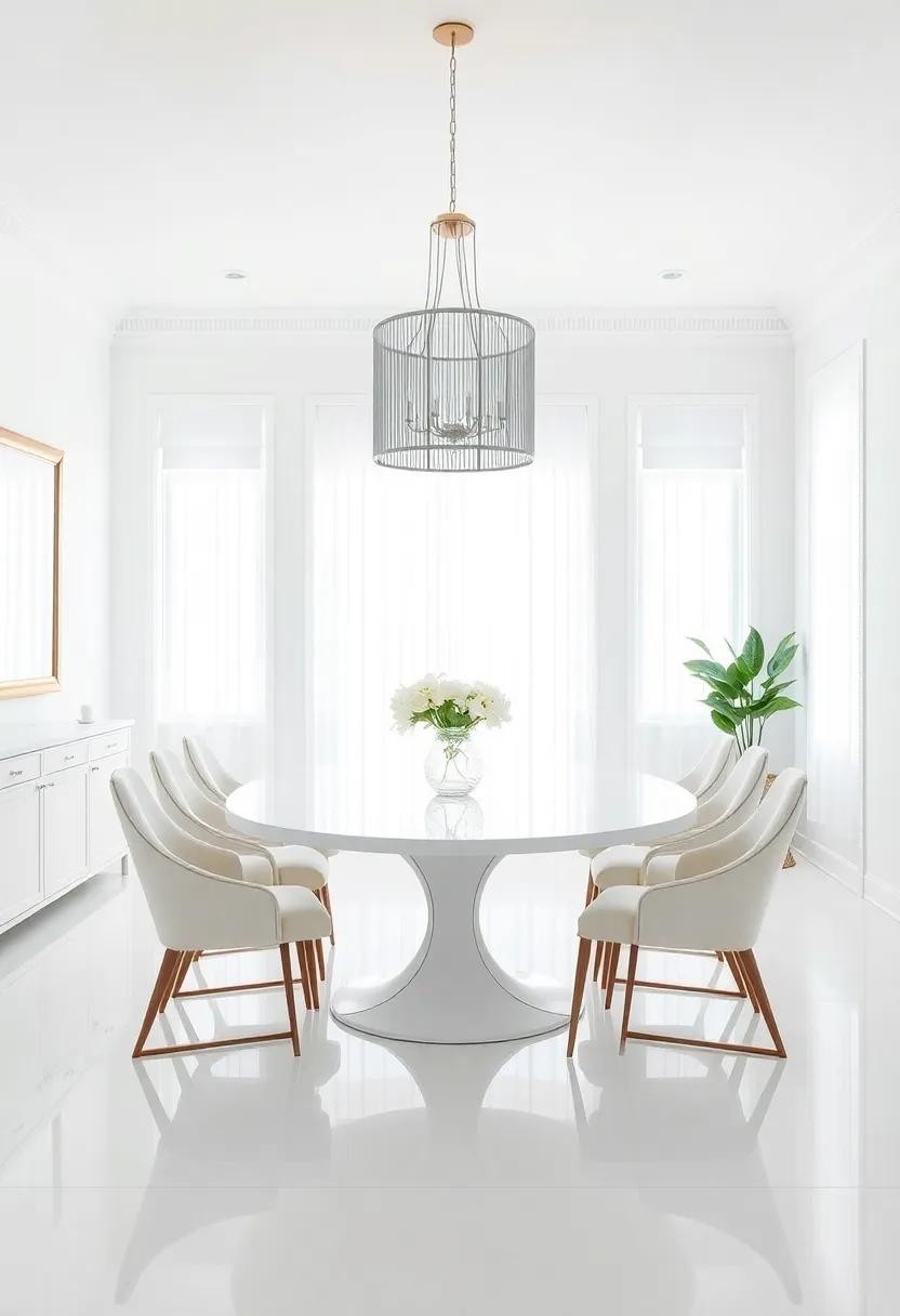 Incorporating Statement​ Lighting: Chandeliers and More in​ White
