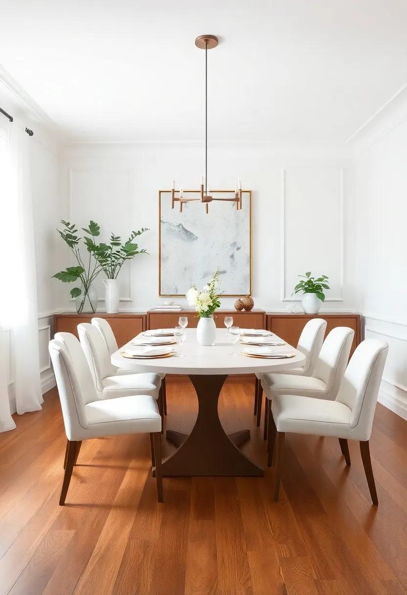 Textures and layers: Adding Depth to Your White Dining Experience