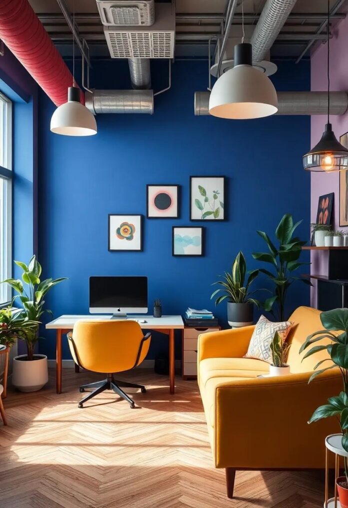 Transforming Workspaces: Embracing the Energy of Eclectic Decor in Offices