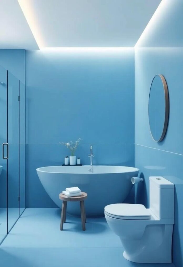 29 Stunning Blue Bathroom Decor Ideas to Refresh Your Space with Serenity