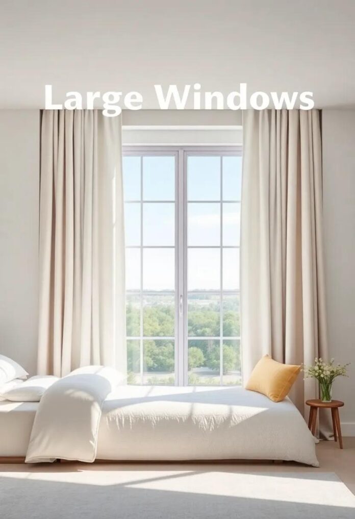 transforming-large-windows-stylish-bedroom-curtain-ideas-for-a-welcoming-space.jpg Transforming Large Windows: Stylish Bedroom Curtain Ideas for a Welcoming Space
