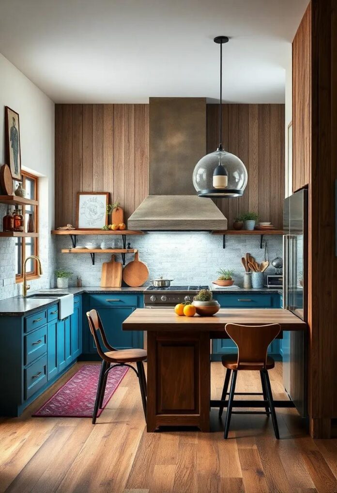 25 Stunning Rustic Kitchen Art Ideas to Elevate Your Culinary Space