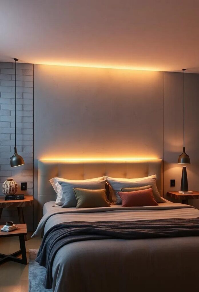 Illuminate Your Space: The Rise of Headboards with Built-in Lighting Features