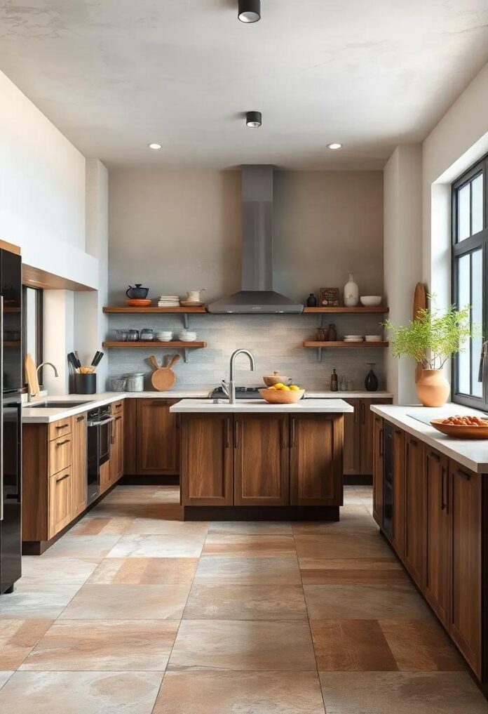 Embrace Timeless Charm: A Guide to Rustic Kitchen Floor Tile Designs