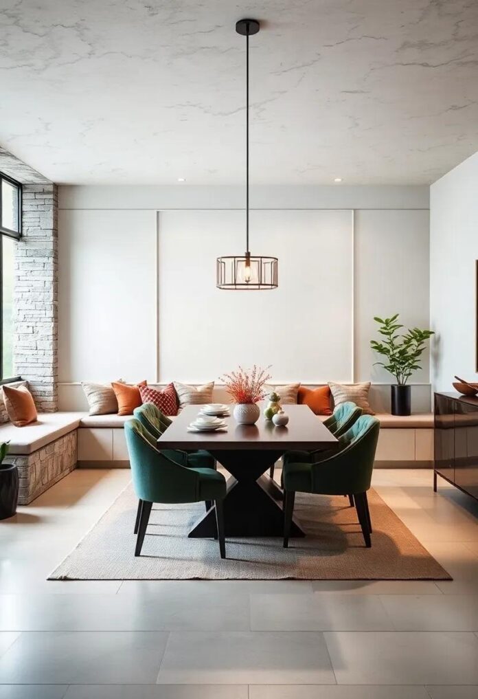 Maximize Comfort and Style: Transform Your Dining Room with Built-In Seating