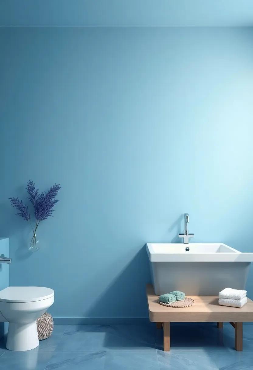 Serene Blue ⁣Wall Art: Choose‌ expansive wall art that showcases serene blue elements, ​inviting a peaceful ambiance and ⁤eye-catching ‌focal points that enhance ‍wellness