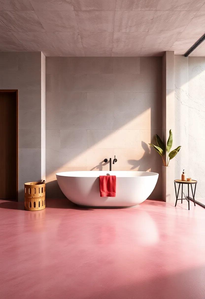 Minimalist Concrete:‌ Adopt⁤ a minimalist approach‌ with‍ polished concrete, ensuring ⁤a ⁢sleek, industrial vibe that’s ⁣easy to maintain