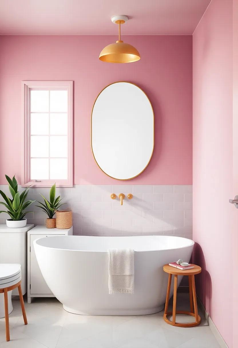 The‌ role of Accessories: How color Complements Your Bathroom Decor