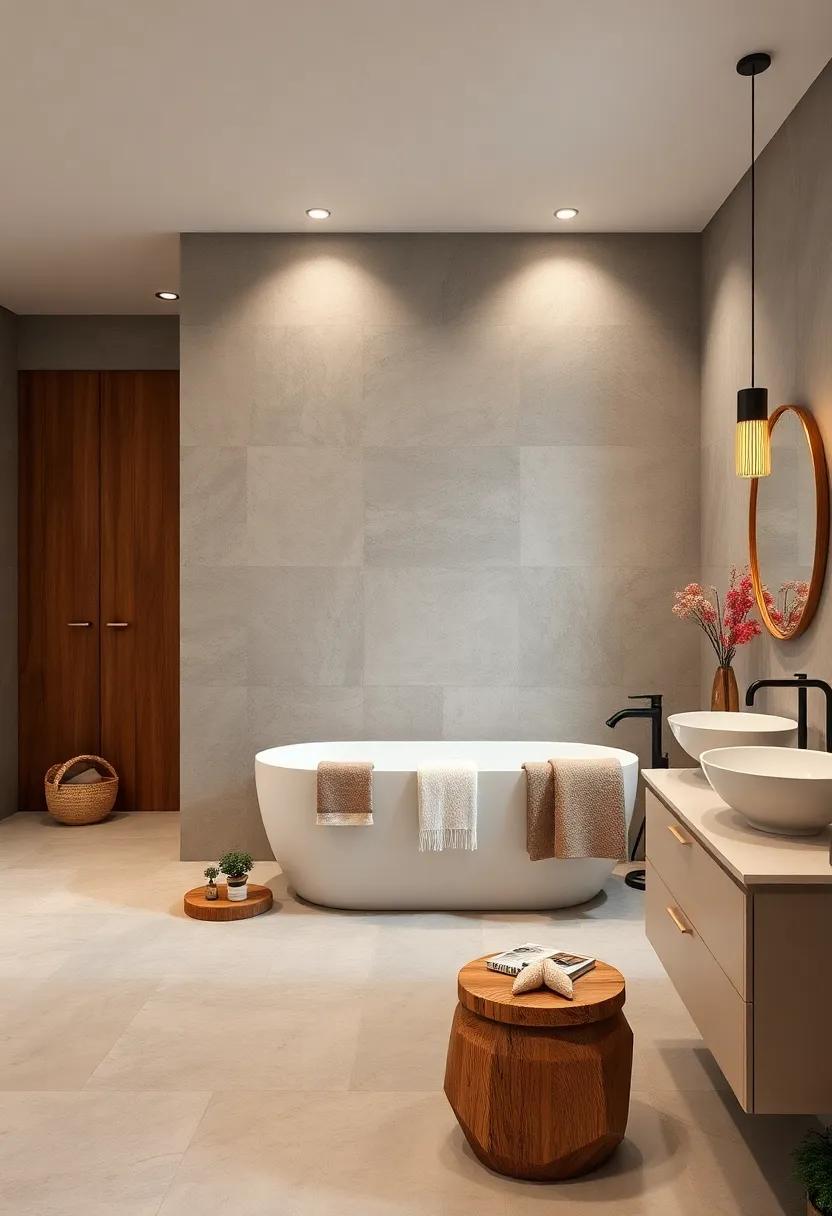 Balancing Rustic Charm ⁣and Modern Design for⁤ a Harmonious Bathroom