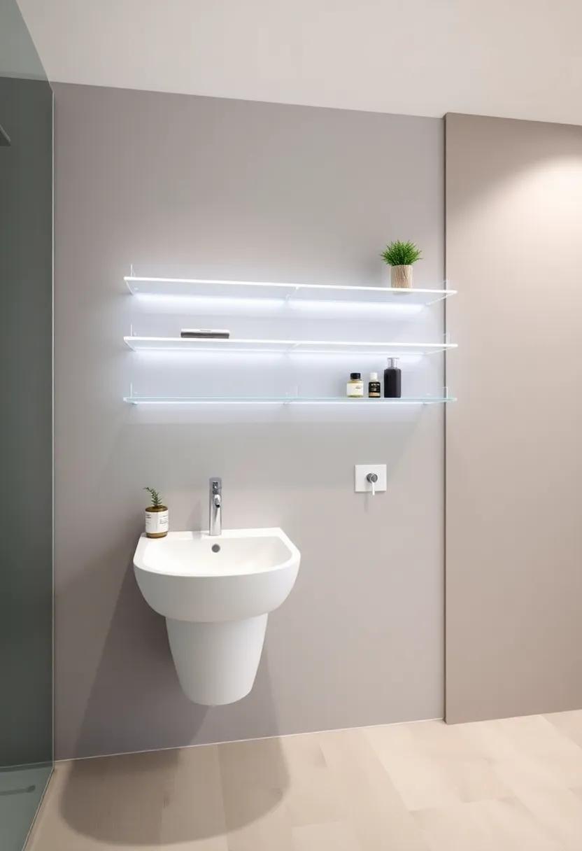 Acrylic Shelves: For a⁤ contemporary look, acrylic shelves ​can offer a sleek and modern⁢ solution⁣ that feels⁣ almost invisible while maintaining durability