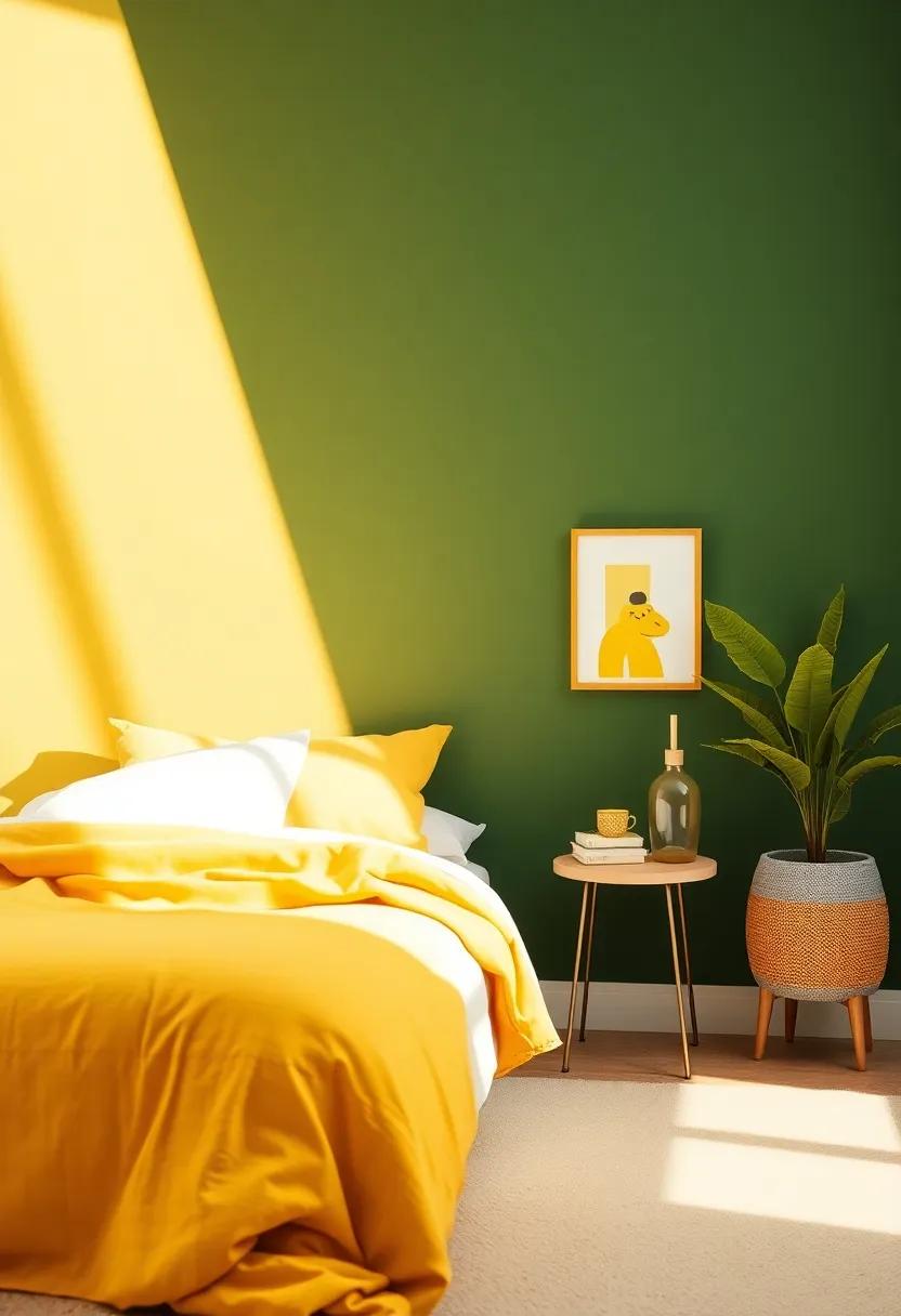 Mustard Yellow: Bold yet comforting, mustard yellow creates a cozy, ⁣inviting​ atmosphere that can⁢ brighten your mood and energize your space
