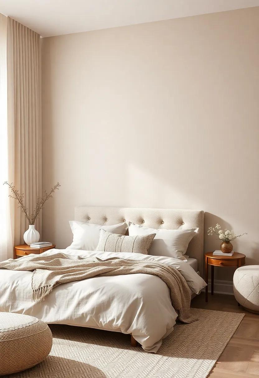 Light Taupe: ‌Offering subtle sophistication, light taupe presents a‍ warm⁤ ambiance that feels‌ both timeless and⁢ cozy