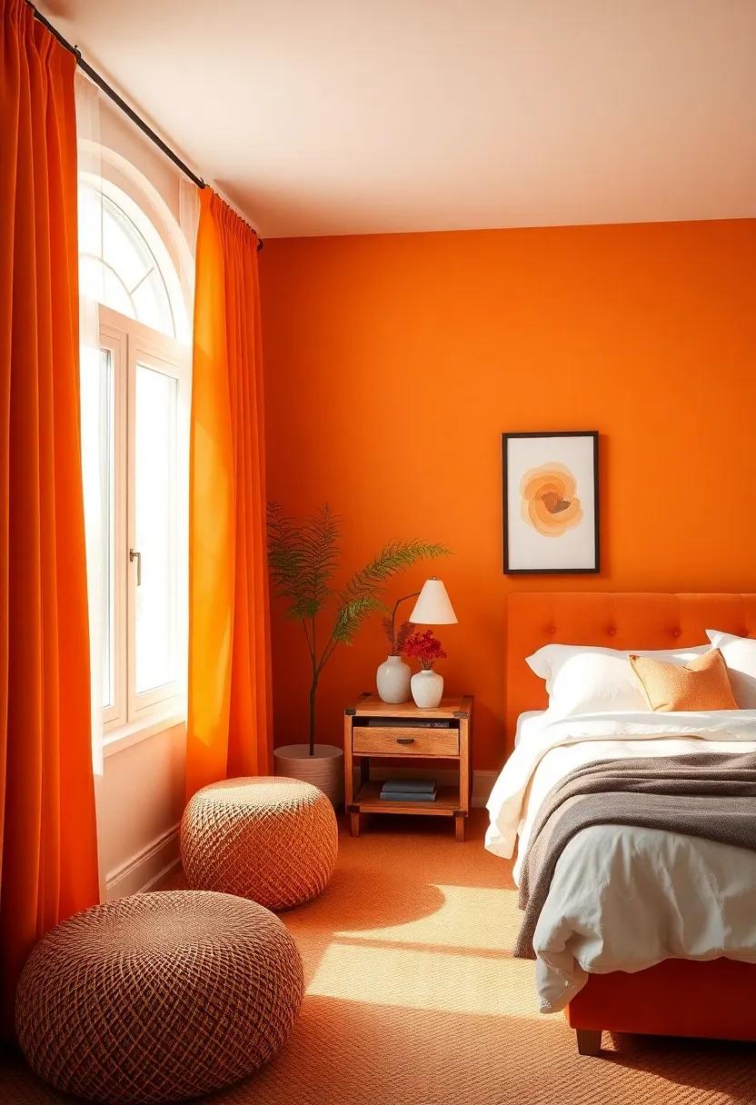 Sunset Orange: Bring vibrancy and warmth into your personal haven with sunset orange; it’s ‍the perfect shade for those who seek inspiration and ⁢energy