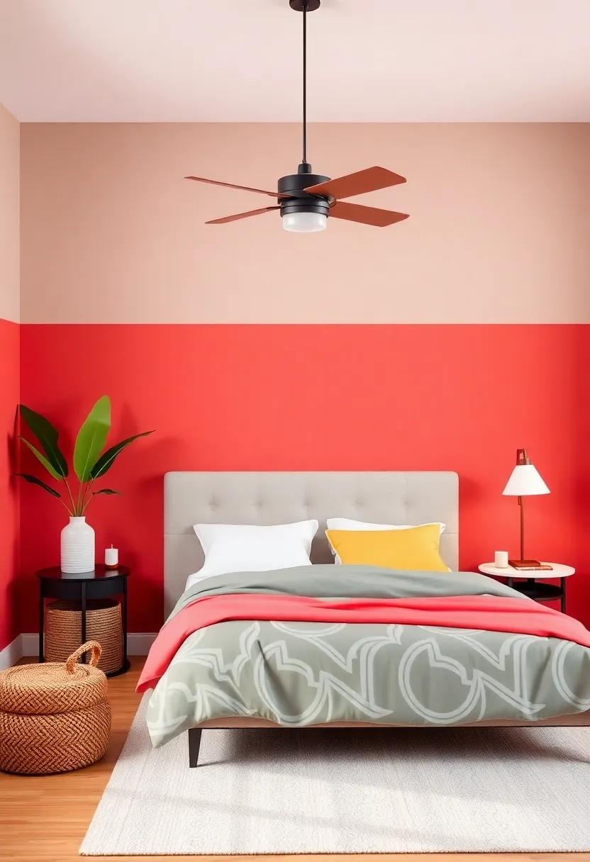 Coral: This ⁢vibrant shade can liven up your space while maintaining a cozy feel,perfect for those who want a touch of tropical warmth