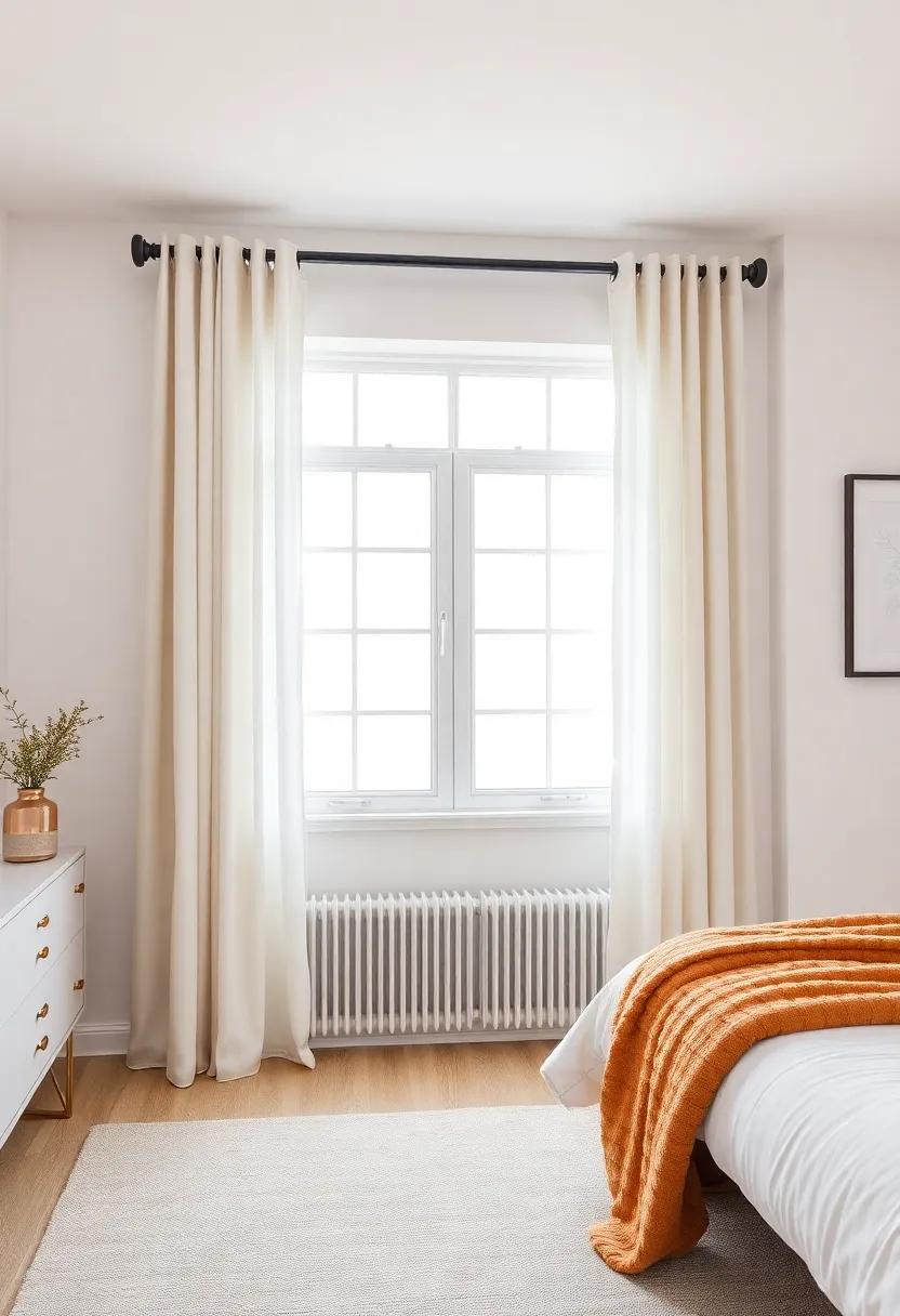 Bold Hardware: Statement curtain Rods that⁣ Enhance Your Style