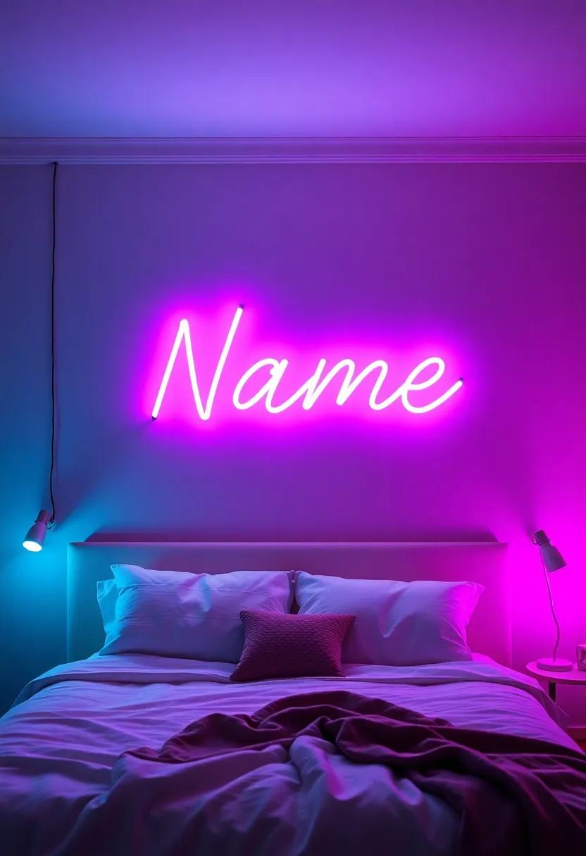 Personalized Touch: Custom Neon Signs That Showcase Your ⁤Name in a Stylish Font