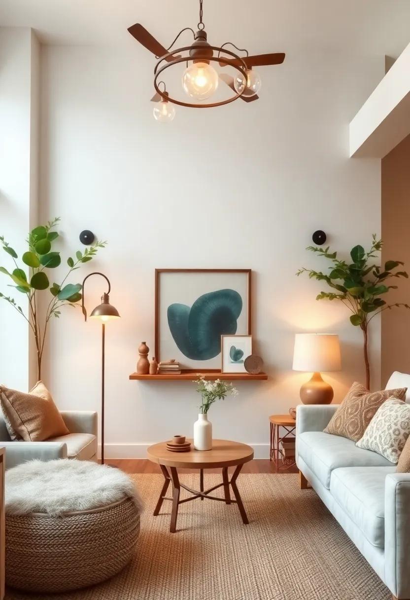 Layered ‍Lighting: Combine different lighting sources, including floor lamps, table lamps, and wall sconces, to create a warm and ⁢inviting glow