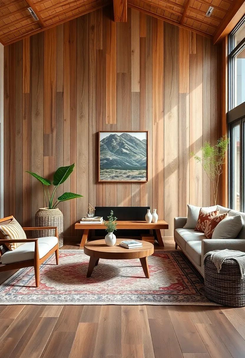 Natural Wood Accents: Integrate furniture ‍made from reclaimed wood ‍or‍ raw finishes to add warmth⁣ and organic textures to your decor