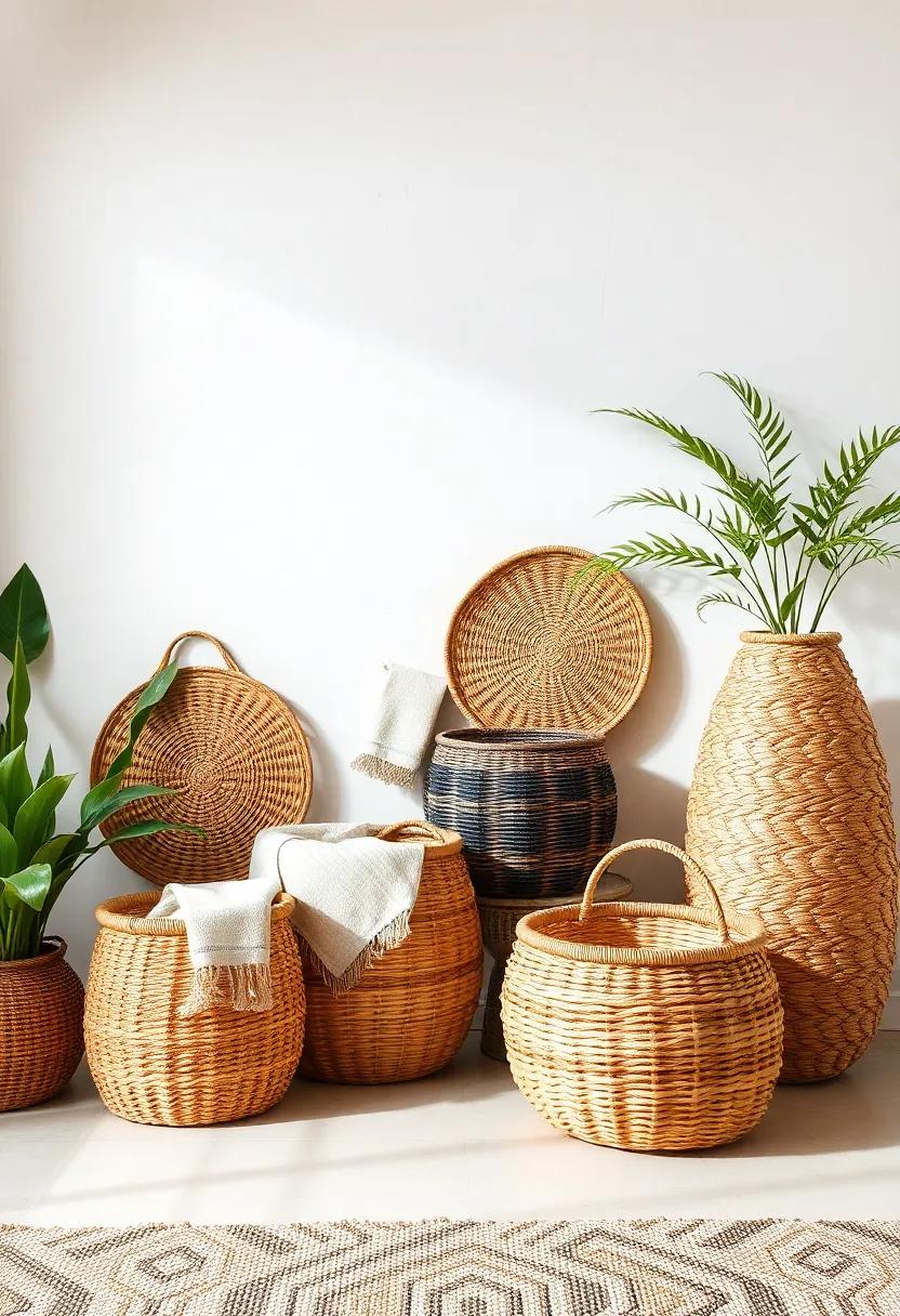 Bringing Personal Touches ‍into Your Home with Vintage Woven Baskets