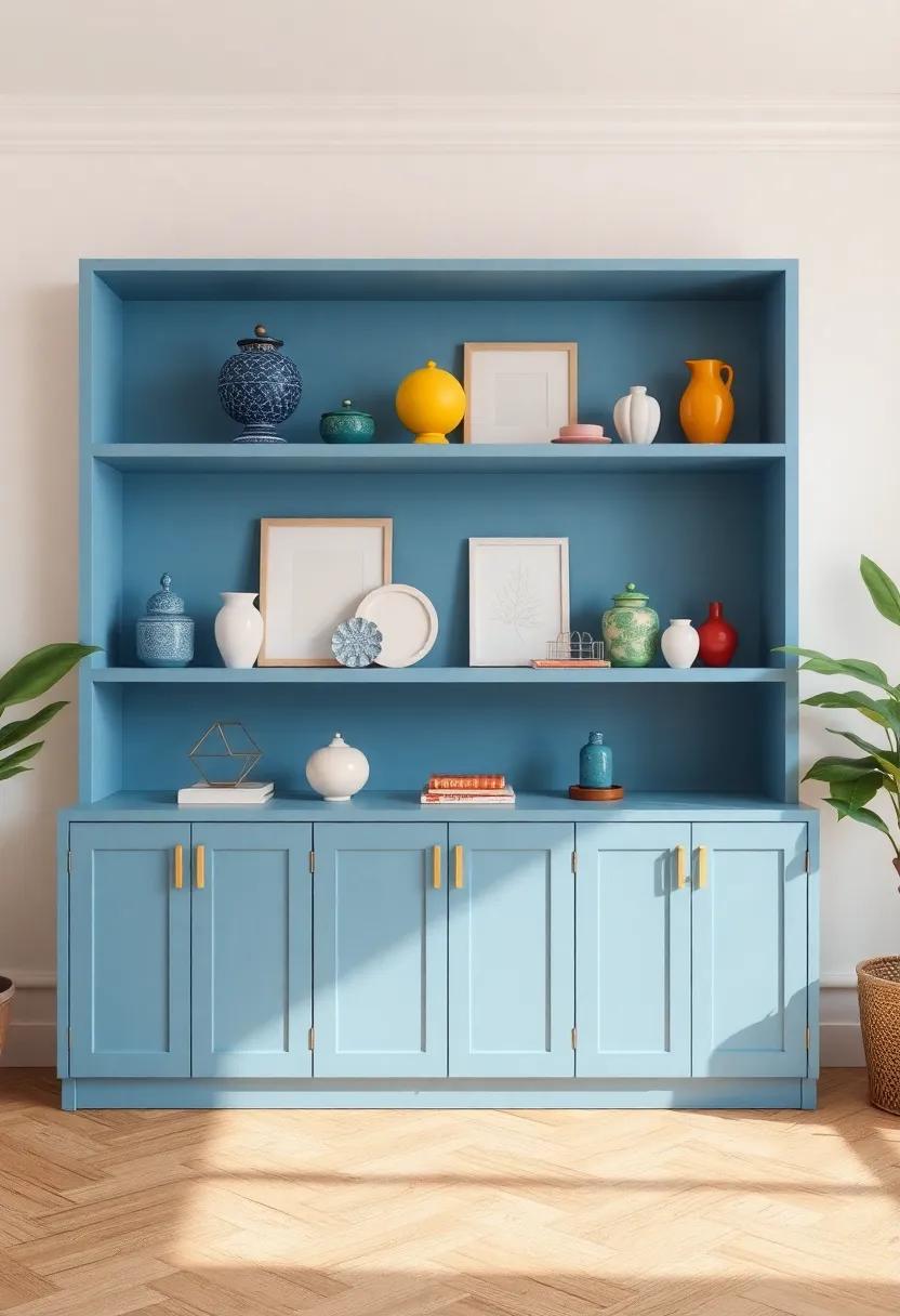 Vibrant accessories: Incorporate color through smaller accessories like vases, picture‌ frames, or books that can be​ easily swapped out for a quick⁤ refresh