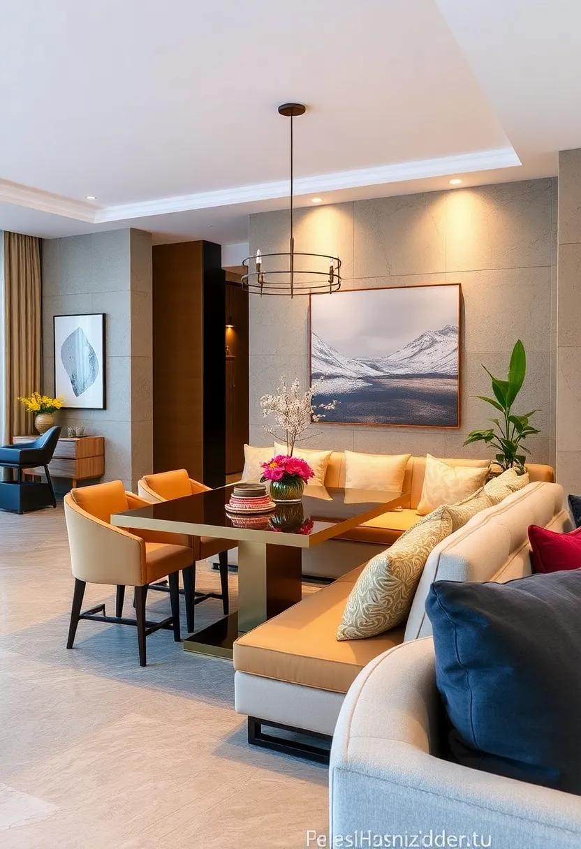 Chic Side Tables: Integrating Functional Surfaces ‌with Built-In Seating