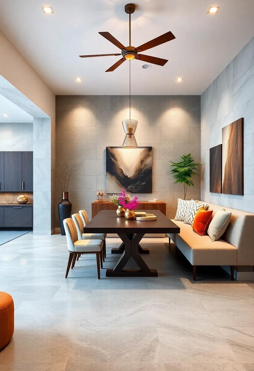 Enhancing Flow: Built-In Seating for‍ Open Concept dining Areas