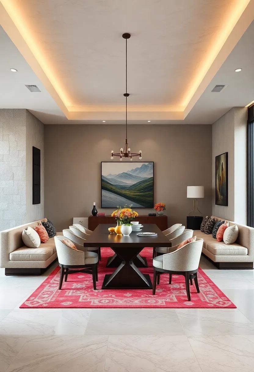 Spatial Harmony: Arranging Built-In Seating for Optimal Flow