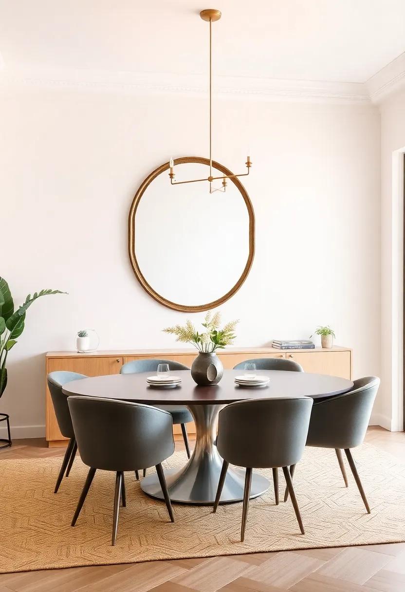 The Art⁢ of Placement: Strategic Mirror Positioning to Enhance Dining Room Ambiance