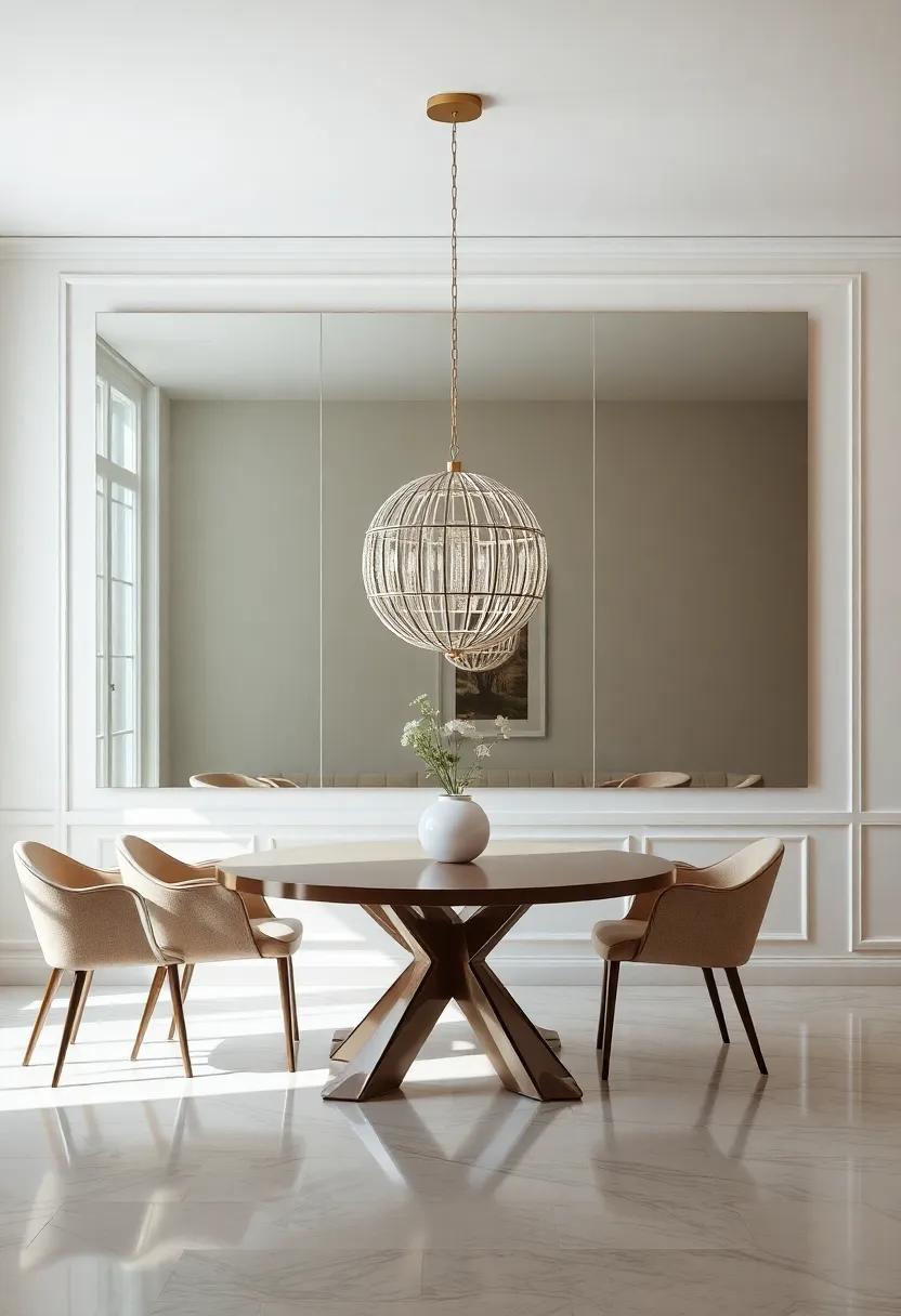 Shimmering Surfaces: Incorporating ‌Reflective Materials to Elevate Your Dining Room