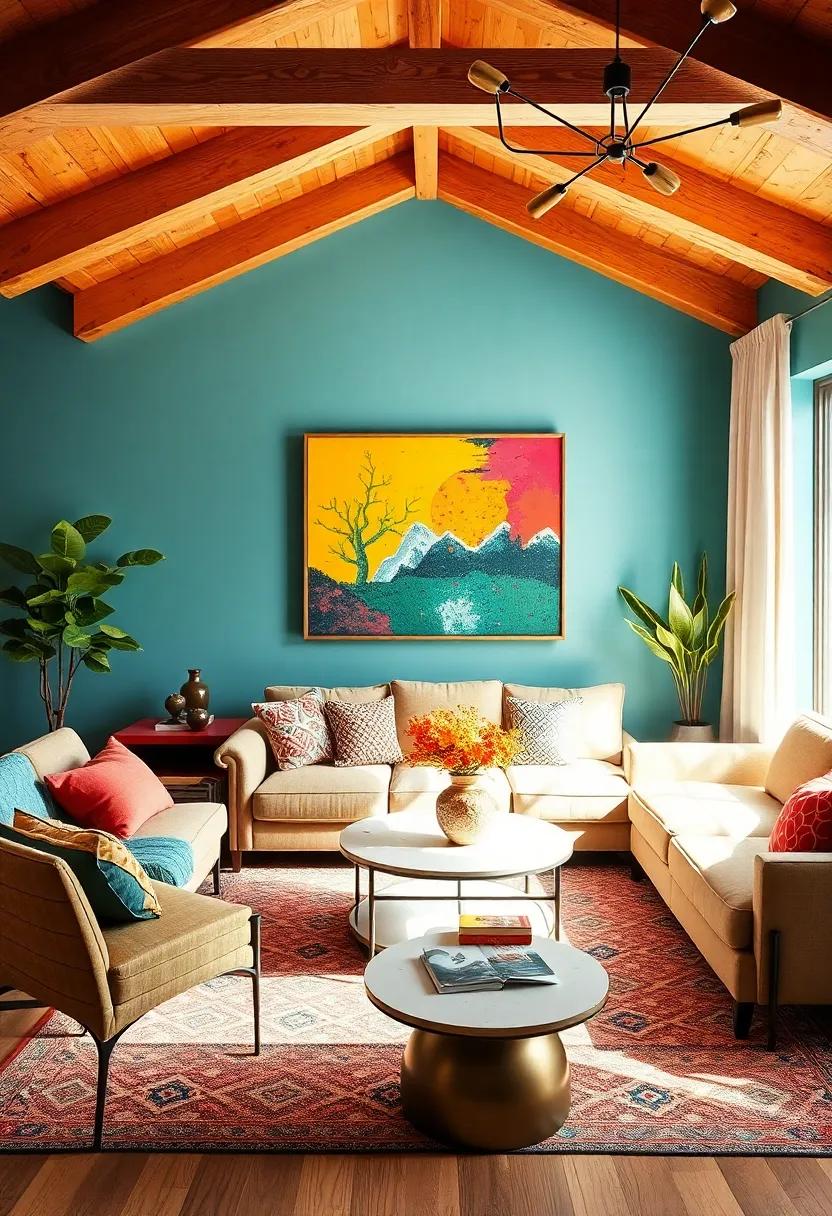 Embracing Vibrant Hues: The Power of Color in Contemporary Eclectic Design