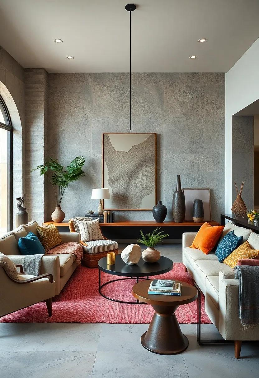 Embracing Cultural Narratives Through Unique Sculptural Pieces ⁤in your Living‍ Room