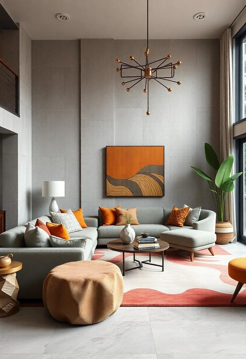 Fusion of Textures ⁢and Shapes⁤ - The Art of Sculptural Diversity in Living Spaces