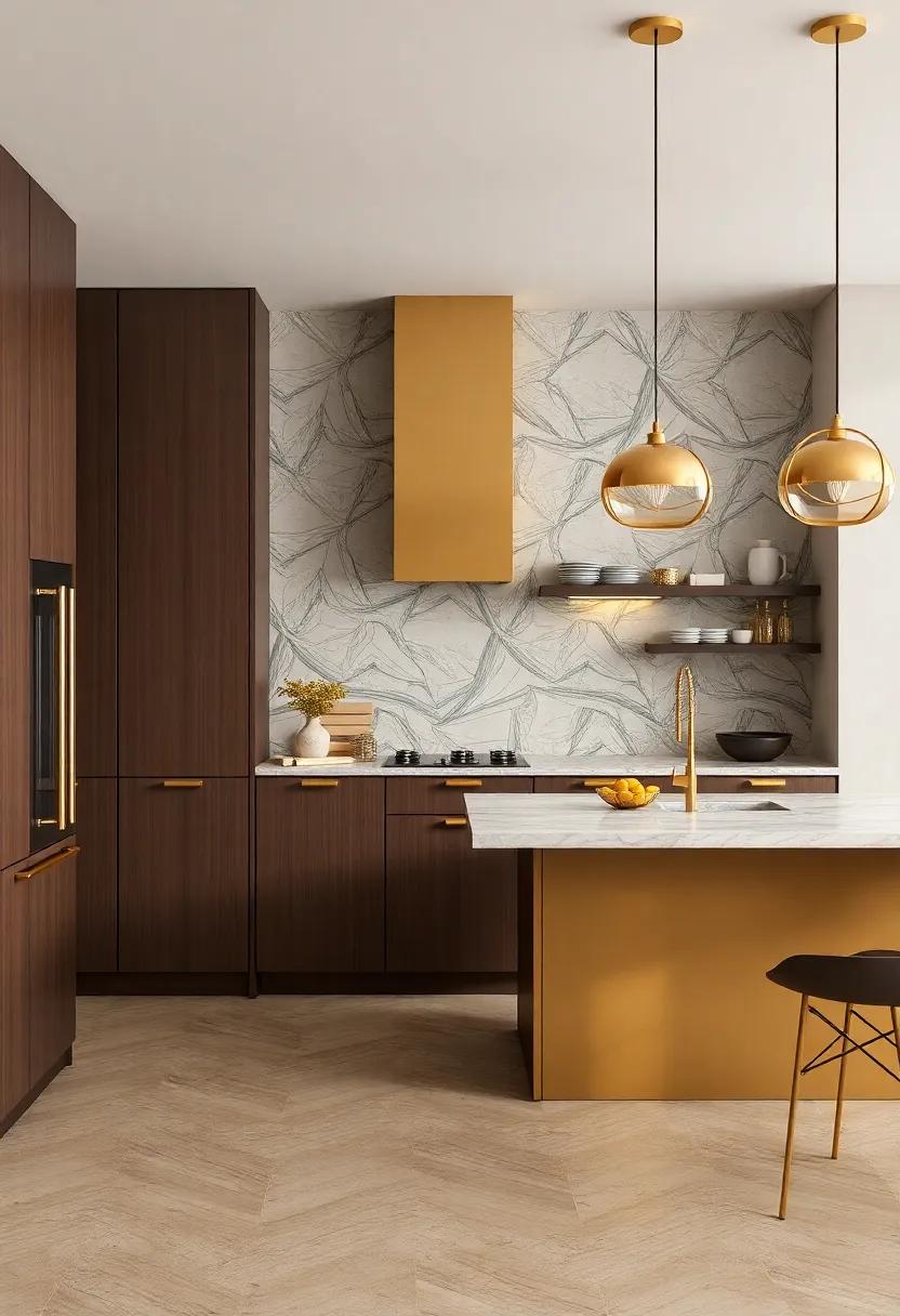 Textures That⁣ Bring chocolate Brown⁢ and Gold to‌ Life