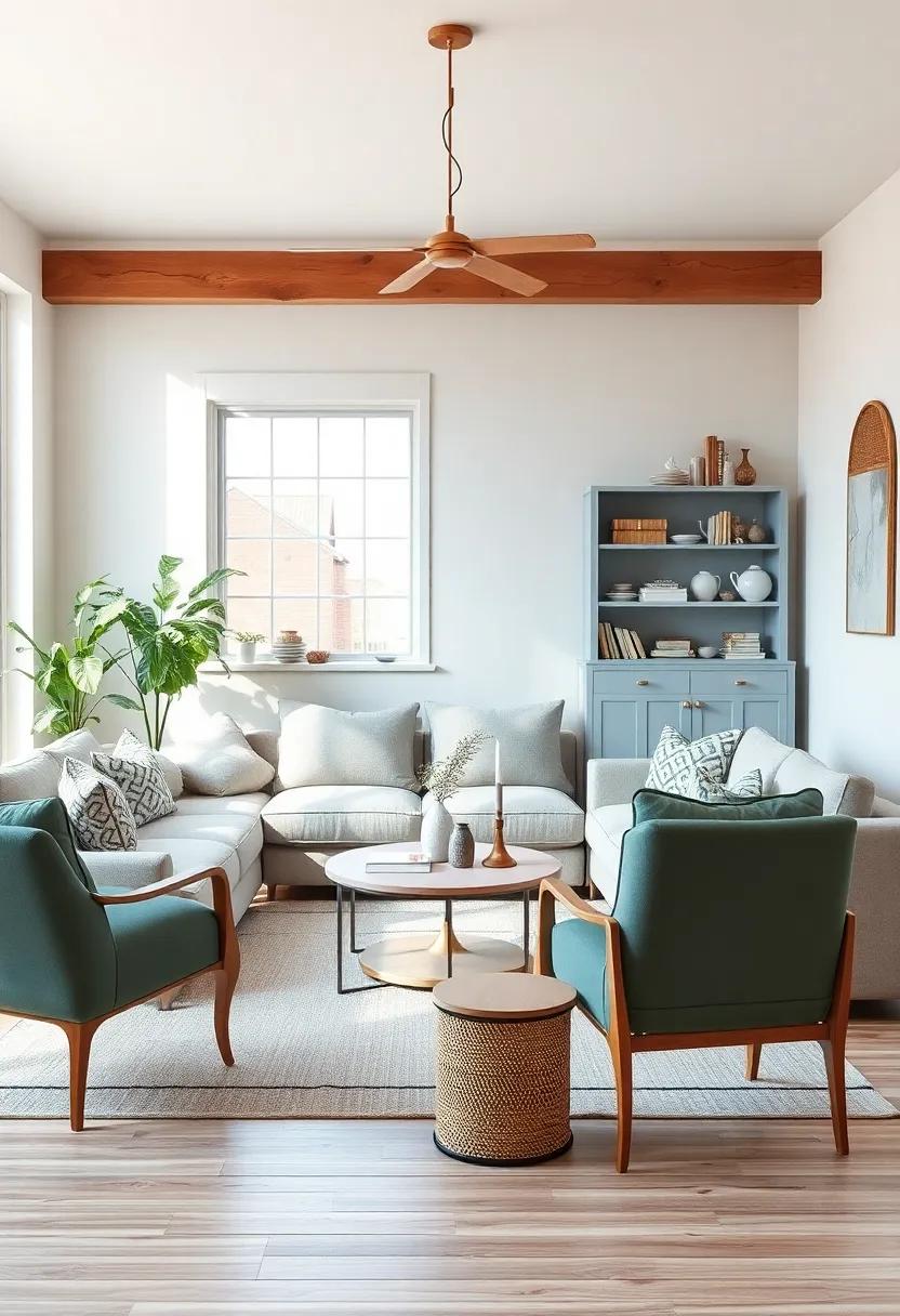 Mix Modern⁤ and Vintage: Contrast sleek furniture with vintage accessories ⁤to keep the ⁤look balanced and​ eclectic