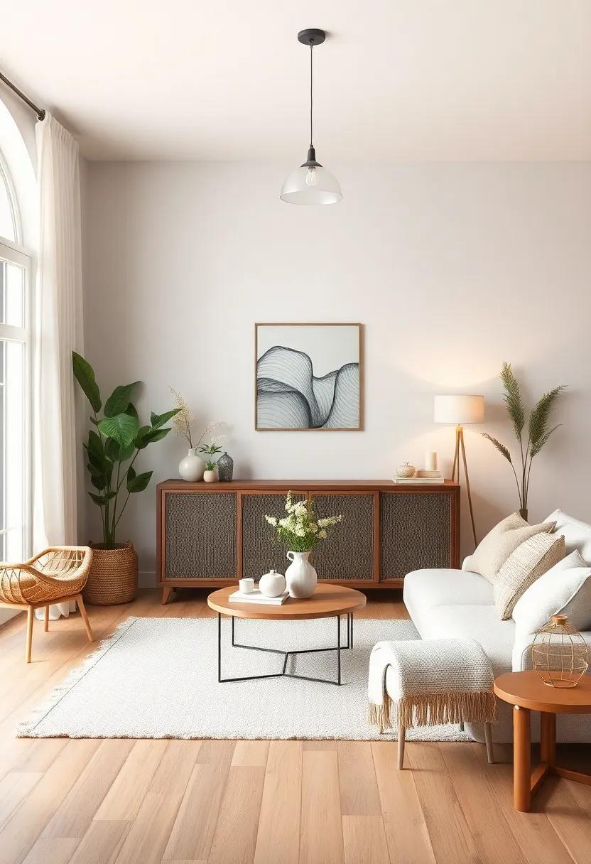 Layer⁢ Textures: Combine different ⁢fabrics like ‌linen, burlap, and cotton to⁢ add depth and comfort⁣ to your living room