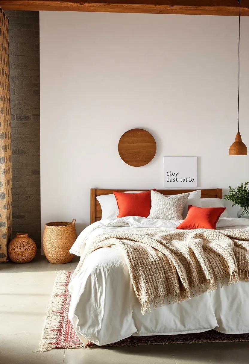 Cozy Textiles:‍ layer your bedding with organic cotton sheets, a chunky ⁤knit blanket, and linen throw pillows for comfort that invites you to snuggle in