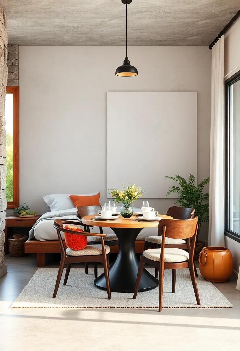 Farm-to-Table Dining Corner: Designate a small⁣ nook​ with a table and chairs where you can enjoy breakfast with views of nature,celebrating‍ local produce