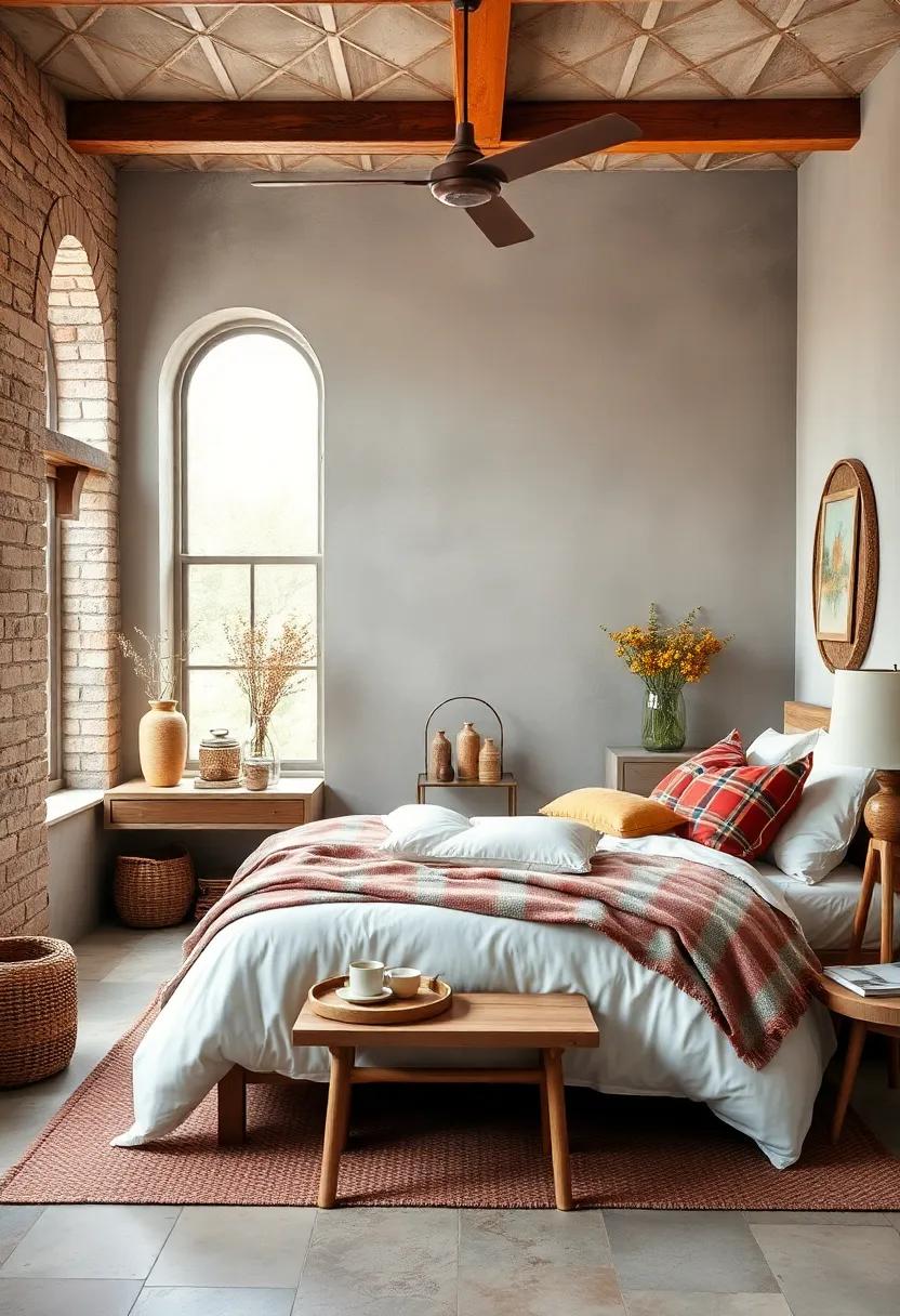 Seasonal Decor: Change your textiles and decor with the seasons—think​ warm plaid in fall and light florals in ​spring—to keep the retreat fresh