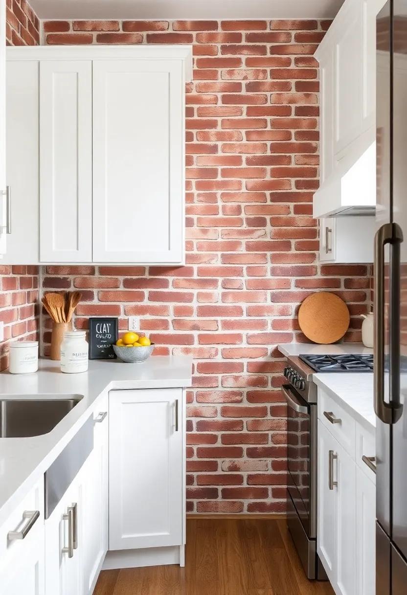 Classic Brick: Consider⁢ a brick backsplash that gives an industrial⁢ edge⁤ and timeless appeal, making your kitchen warm and inviting with its rustic charm
