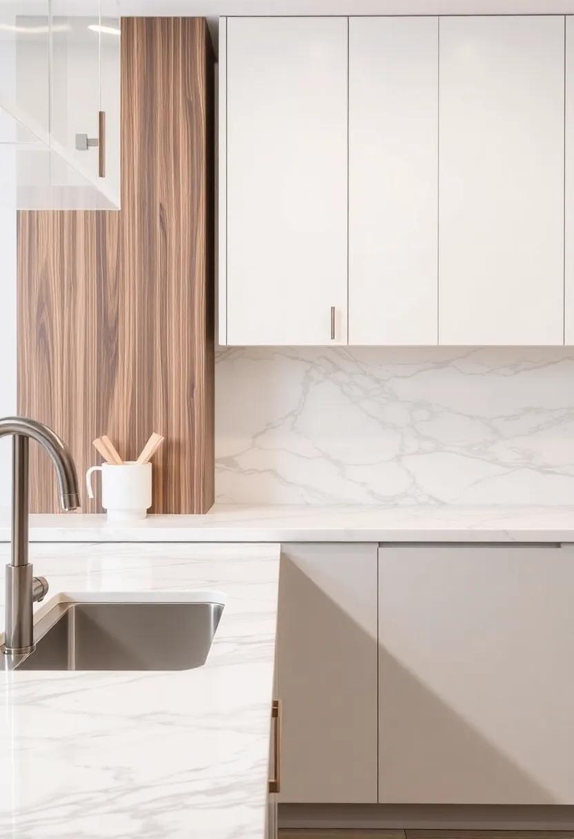 Natural⁣ Stone: Embrace the beauty of marble or granite ⁣as your‌ backsplash ​for‌ a luxurious, polished finish that⁢ complements both‌ modern and ‌traditional styles