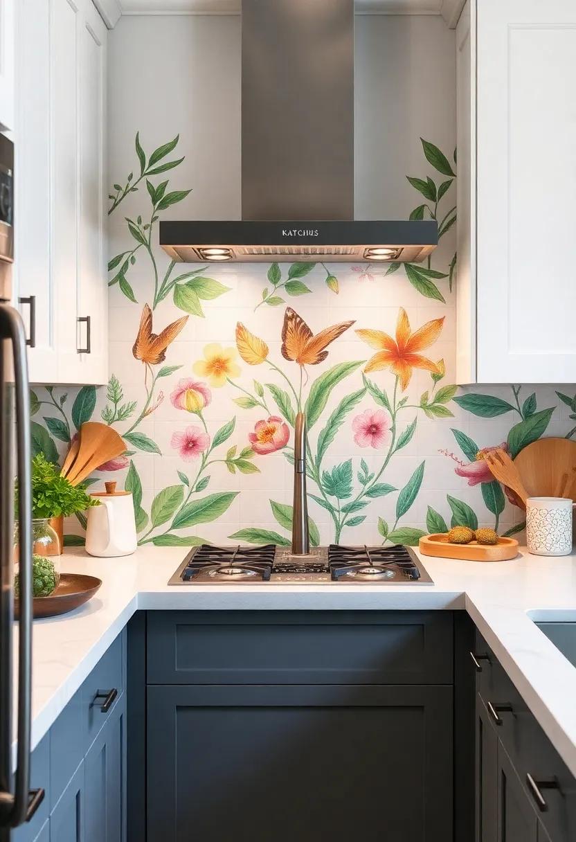 Nature-Inspired Designs: Incorporate ⁤nature-inspired motifs with botanical tiles⁢ or mural backsplashes that​ add freshness and⁤ vibrancy to your cooking space