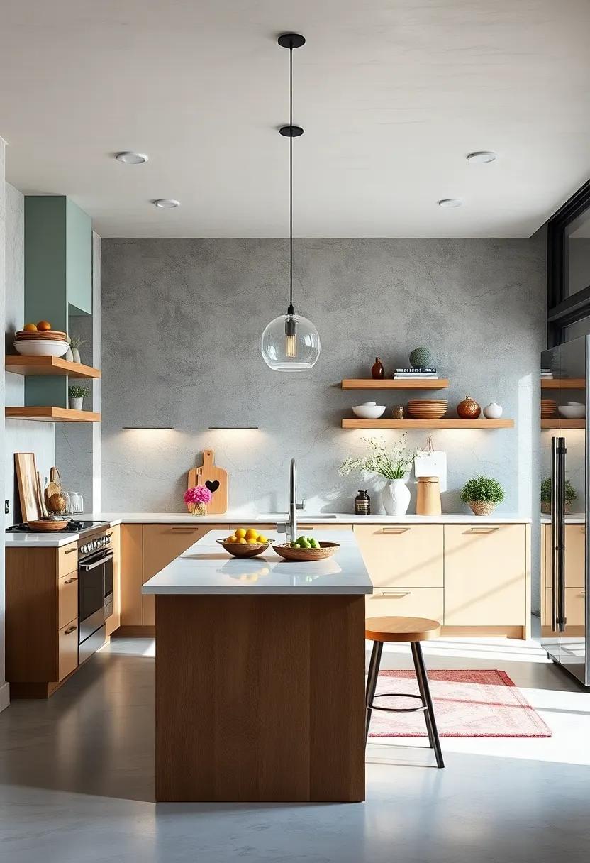 Enhancing Workspace with Sleek Countertops and Efficient Design