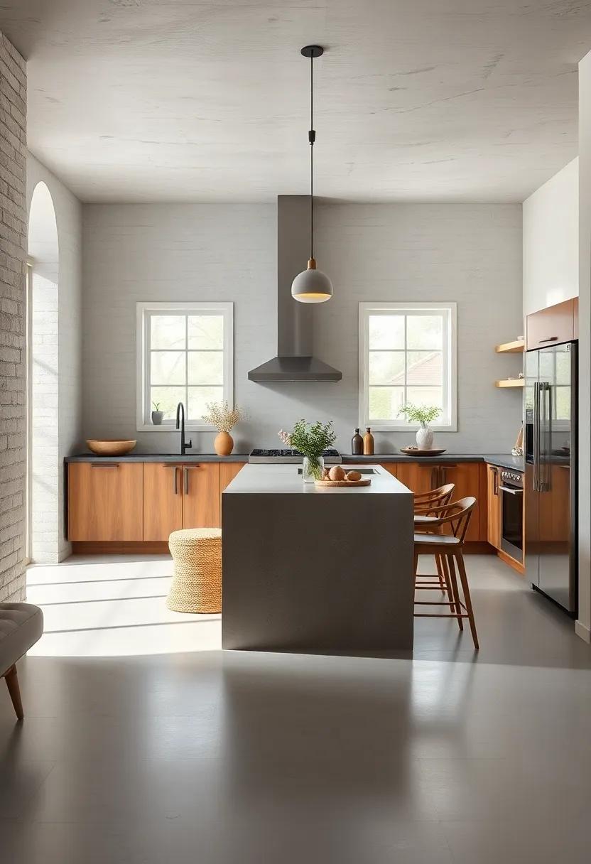 Sustainable materials for a Modern Eco-Friendly kitchen Feel