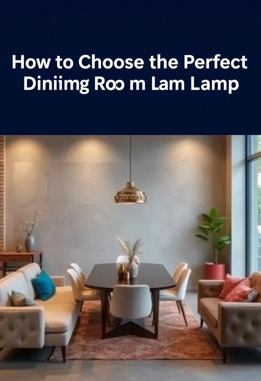 Consider ‌the Size:‍ Ensure your lamp fits well in your ​dining space without overwhelming it